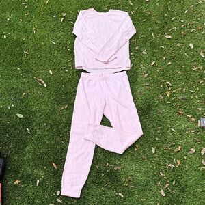 Patagonia Matching Capilene Set in Light Pink
